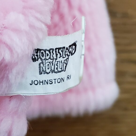 Plush 8" Gray Elephant and 10" Pink Pig Hand Puppets - Lot of 2 - Picture 5 of 5